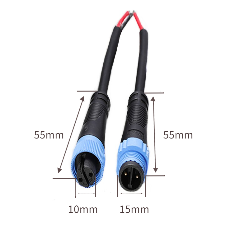 Waterproof sprinkler wire connectors: Ensures electrical connection in wet environments