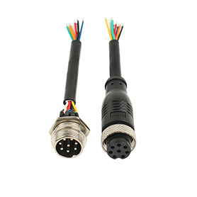 waterproof cable connector  Non waterproof aviation head-8 core 