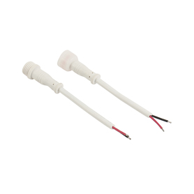 Mini head waterproof cable-2 core (white)