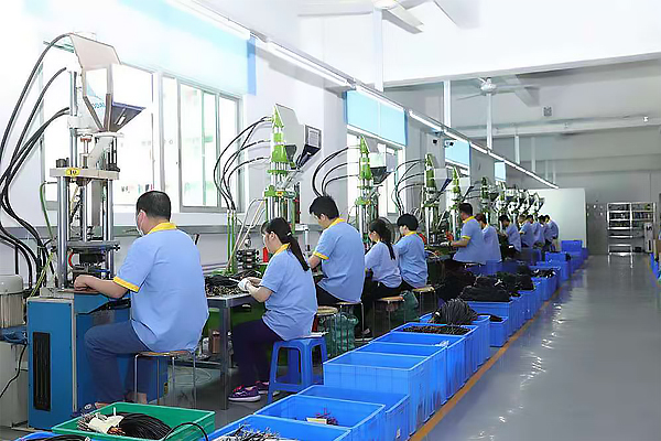 Waterproof wire connector production