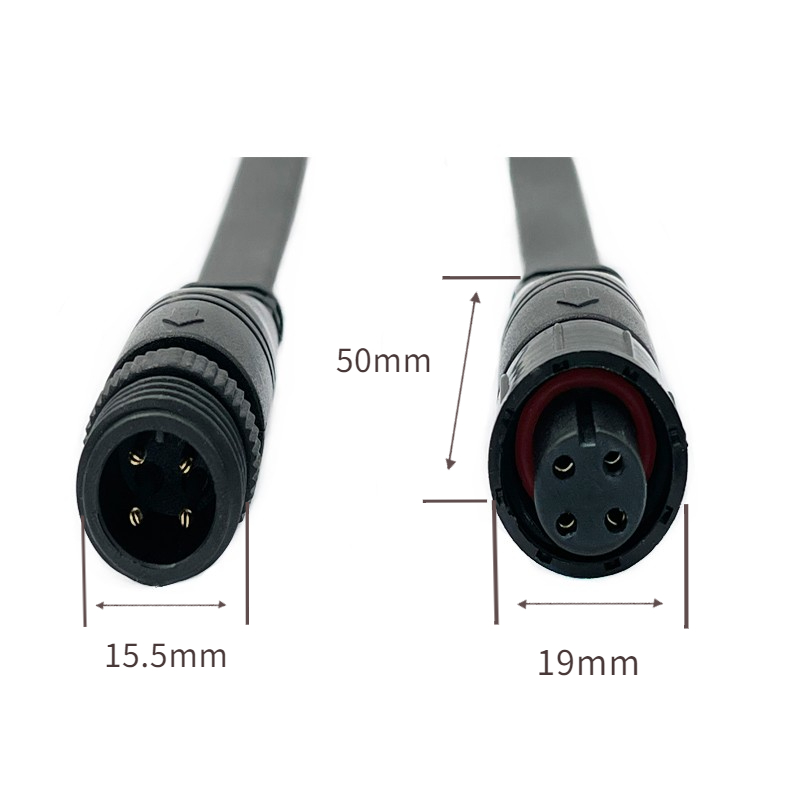 waterproof I/O connectors