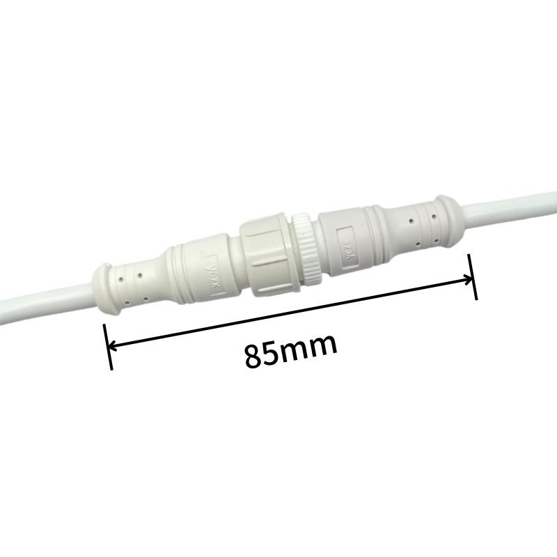 Waterproof low-voltage wire connector