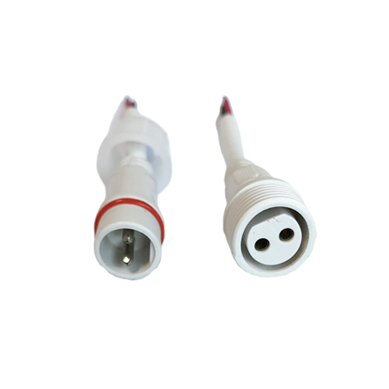 2-pin extension cord waterproof connector