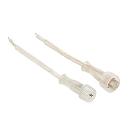 Transparent head waterproof cable - 2 cores