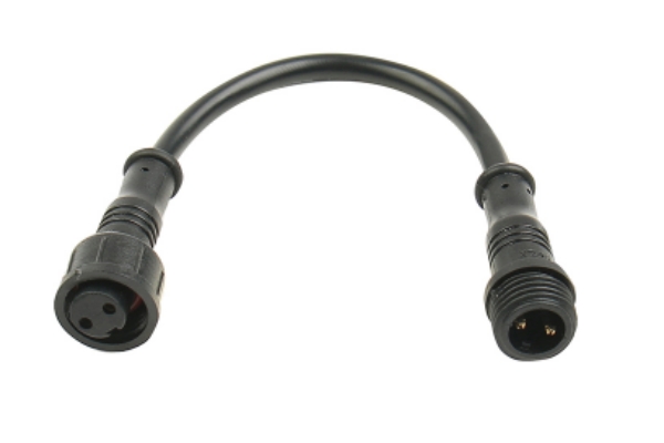 ip67 2 pins connector Black small head