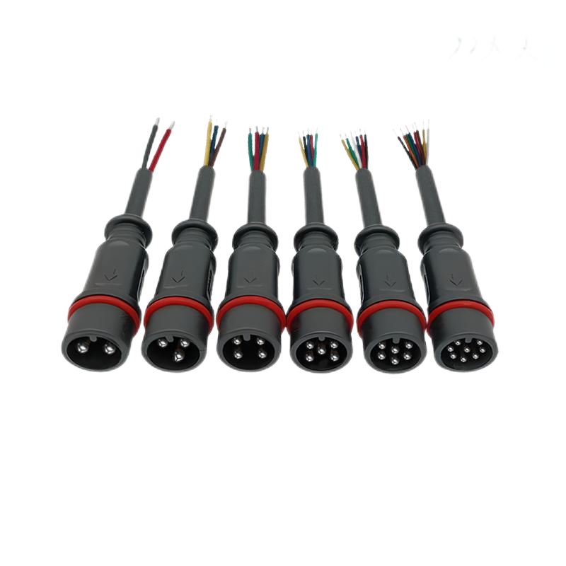M22 black big head marine waterproof wire cable