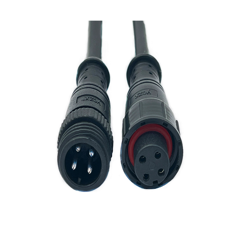 male female 4 pins connectors 