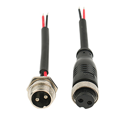 M12 - 2 pin aviation connector  