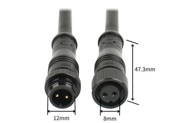 Black small size metal head