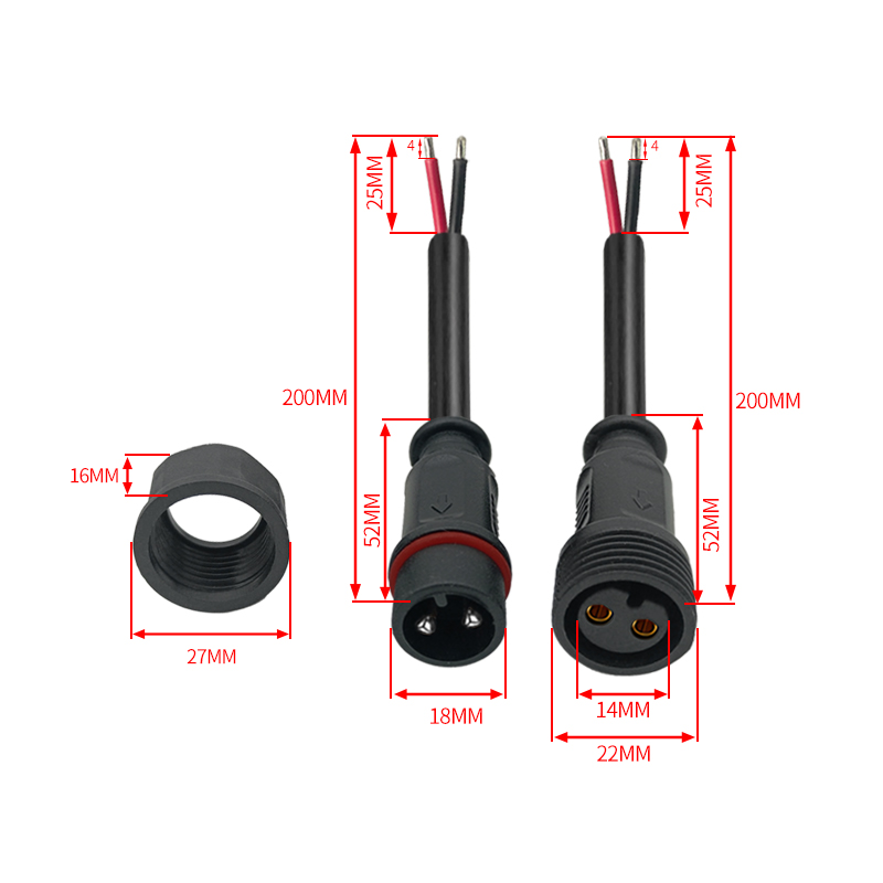 Shenzhen yongchang zhi xingfeng electronic co. LTD，Waterproof connectors，Cable extensions，Waterproof cable，m8 connector，m16 cable，m12 waterproof connector，m16 waterproof connector